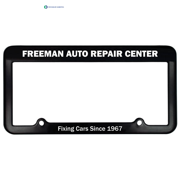 2 Holes License Plate Frame