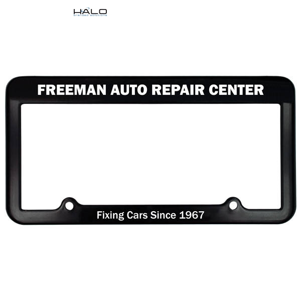 2 Holes License Plate Frame