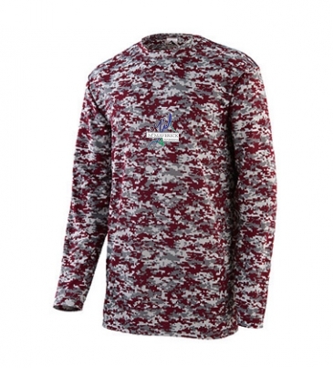 Digi Camo Wicking Long Sleeve T-Shirt
