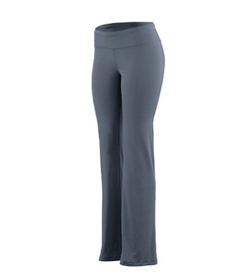 Ladies Wide Waist Brushed Back Poly/Spandex Pant