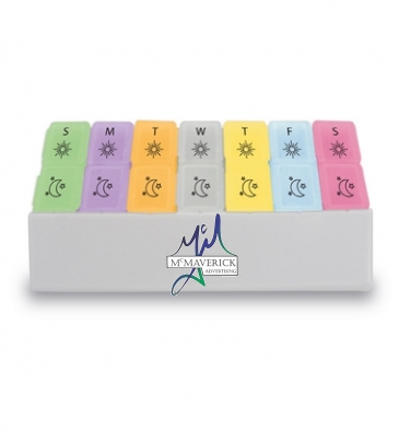 Jumbo Twice-A-Day Pill Tray