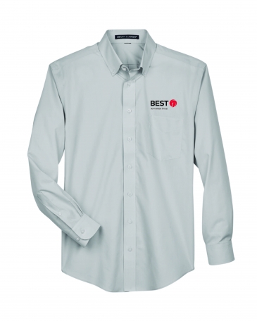 Devon & Jones Men's Crown Collection™ Solid Broadcloth