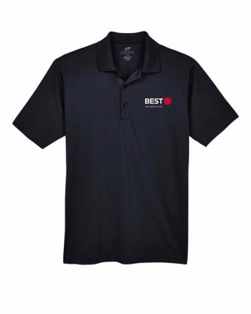 UltraClub Men's Cool & Dry Performance Interlock Polo