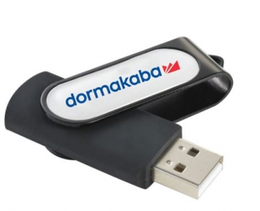 Domeable Rotate Flash Drive 1GB