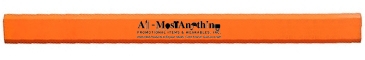 Flourescent Finish Carpenter Pencil