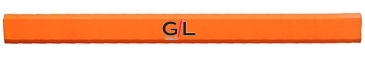 Flourescent Finish Carpenter Pencil