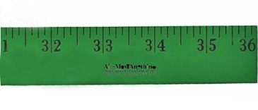 Enamel Finish Yardsticks