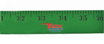 Enamel Finish Yardsticks