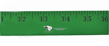 Enamel Finish Yardsticks