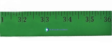 Enamel Finish Yardsticks