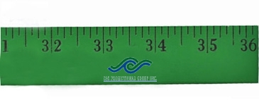 Enamel Finish Yardsticks