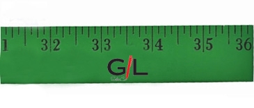Enamel Finish Yardsticks