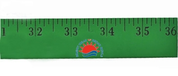 Enamel Finish Yardsticks