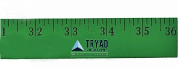 Enamel Finish Yardsticks