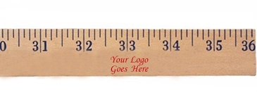 Heavy-Duty Yardsticks - Natural Finish