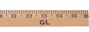 Heavy-Duty Yardsticks - Natural Finish