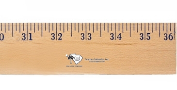 Extra Strength Yardsticks - Clear Lacquer Finish