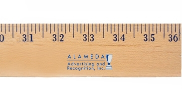 Extra Strength Yardsticks - Clear Lacquer Finish