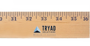Extra Strength Yardsticks - Clear Lacquer Finish