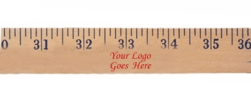 Heavy-Duty Yardsticks - Clear Lacquer Finish
