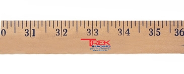 Heavy-Duty Yardsticks - Clear Lacquer Finish