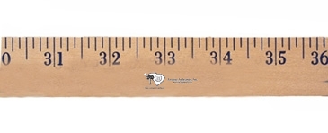 Heavy-Duty Yardsticks - Clear Lacquer Finish