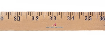 Heavy-Duty Yardsticks - Clear Lacquer Finish