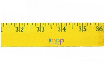 Fluorescent Finish Yardsticks