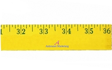 Fluorescent Finish Yardsticks