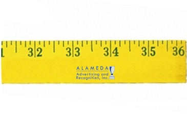 Fluorescent Finish Yardsticks