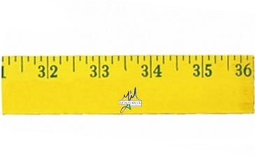 Fluorescent Finish Yardsticks