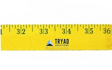 Fluorescent Finish Yardsticks