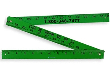 Folding Yardsticks - Enamel Finish