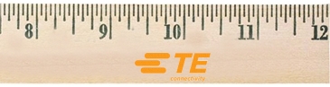 12" Natural Finish Wood Ruler - English Scale