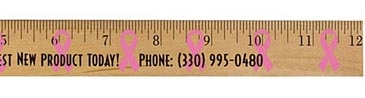 Ribbon Background Rulers - Clear Lacquer Finish