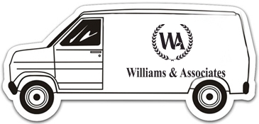 Full Color Digital Stock Shaped Magnets - Van