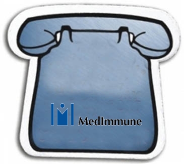Full Color Digital Stock Shaped Magnets - Phone