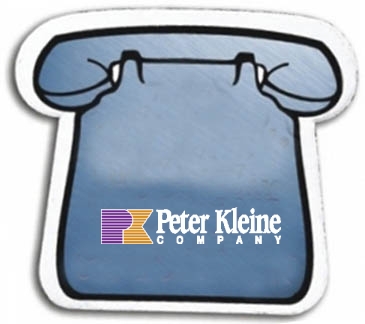 Full Color Digital Stock Shaped Magnets - Phone