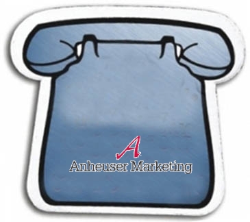 Full Color Digital Stock Shaped Magnets - Phone