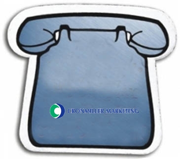 Full Color Digital Stock Shaped Magnets - Phone