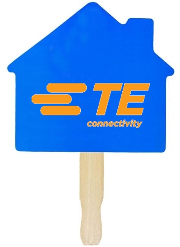 House Shaped Hand Fan