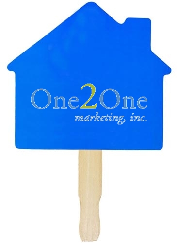 House Shaped Hand Fan