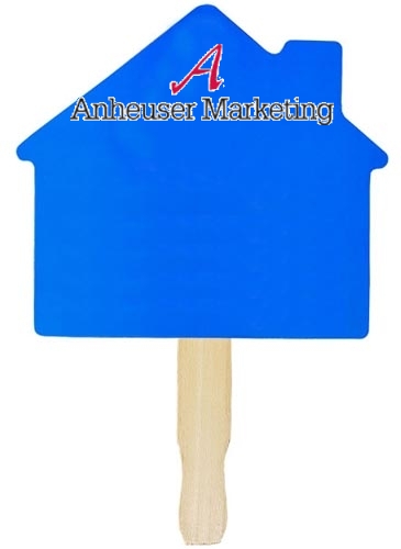 House Shaped Hand Fan