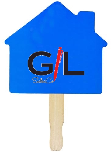 House Shaped Hand Fan