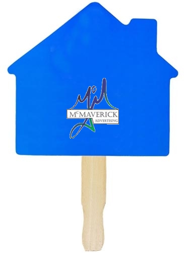 House Shaped Hand Fan