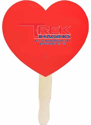 Heart Shaped Hand Fan