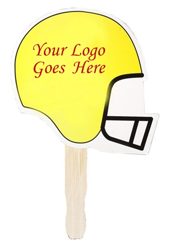 Football Shaped Hand Fan