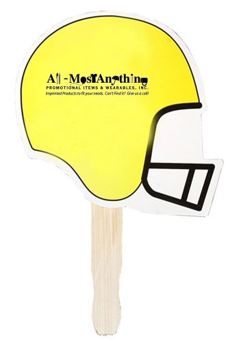 Football Shaped Hand Fan