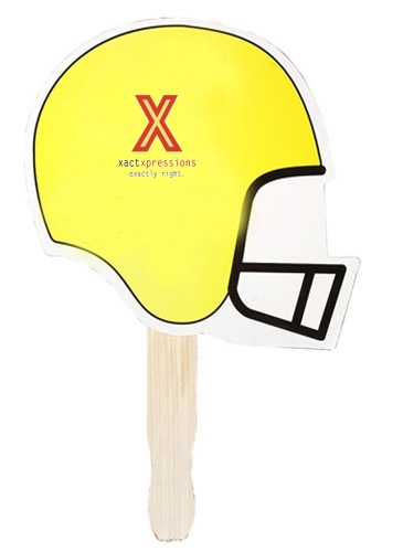 Football Shaped Hand Fan