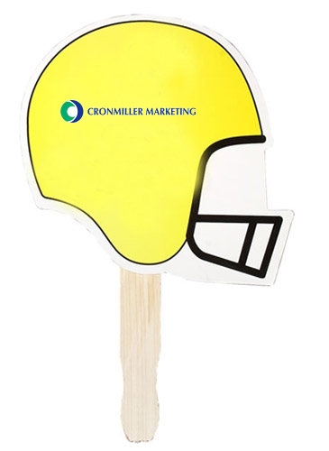 Football Shaped Hand Fan